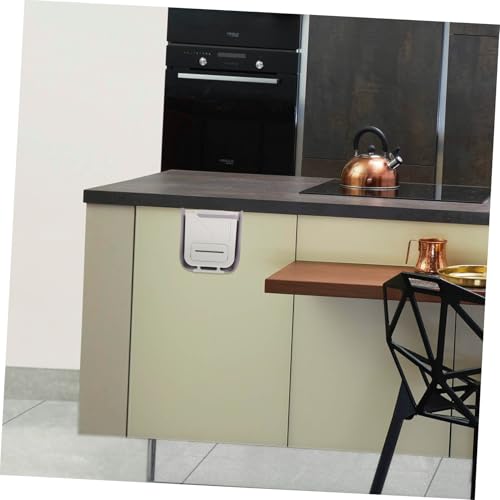 Cubo de basura plegable de pared y cesta colgante de armarios 4