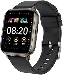 Smart Watch Men Women, 1.69" Fitness Tracker with Sleep Heart Rate Monitor, 24 Sports Modes Fitness Watch Calorie Counter Pedometer for Android iOS, Stopwatch IP68 Waterproof Smart Watches Shared GPS