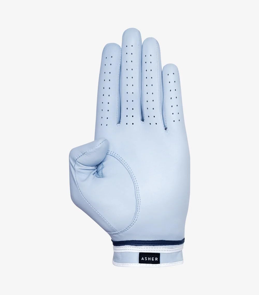 New PowerBilt Sure-Soft Golf Gloves All Weather 2-Pack Size L Cadet LH