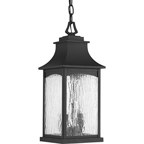 🔥 Progress Lighting P6532-31 Traditional/Classic 2-60W Cand Hanging Lantern, Black