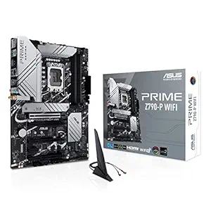 ASUS Prime Z790-P WiFi Lga 1700(Intel 13Th &12Th Gen) ATX Motherboard (Pcie 5.0,Ddr5,14+1 Power Stages,3X M.2,WiFi 6,Bluetooth V5.2,2.5Gb LAN, Front Panel USB 3.2 Gen 2 Type-C, Thunderbolt 4/Usb4)