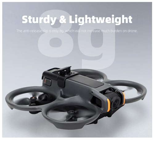 Image of Anti-Release Battery Clip Compatible with DJI Avata 2, Foldable Battery Anti-Lost Lock for DJI Avata 2 Accessories
