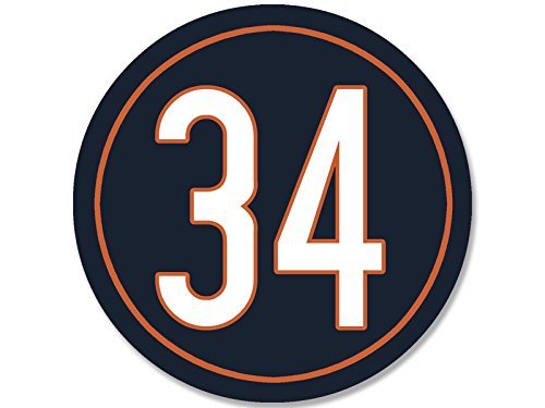 Amazon.com - Magnet Round Number 34 Bears Colors Magnetic Sticker 