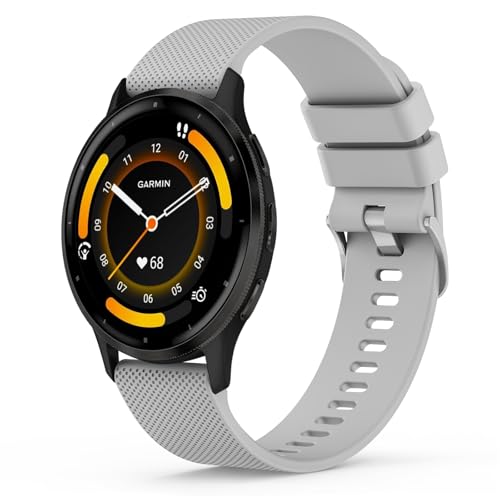�K�[�~�� �����o���h 20mm�r���v Garmin Vivoactive 6/Vivoactive 5/Approach S50/ S44 / Forerunner 570 42mm/ Forerunner 165/165 music/Venu Sq 2��