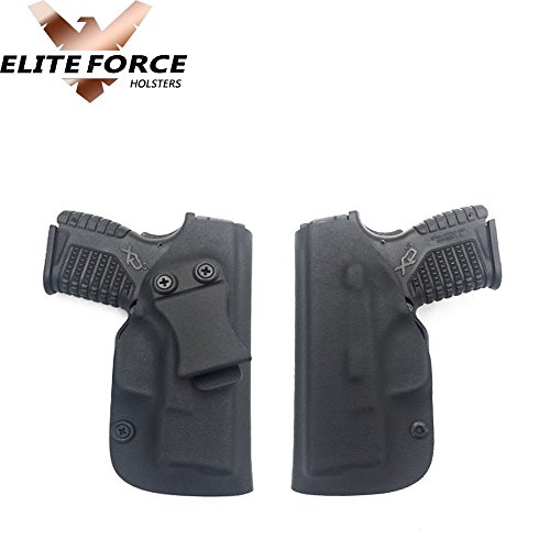 Elite Force Holsters fits S&W M&P Shield Black Kydex IWB Concealment Gun Holster, Dual Sweat Shield