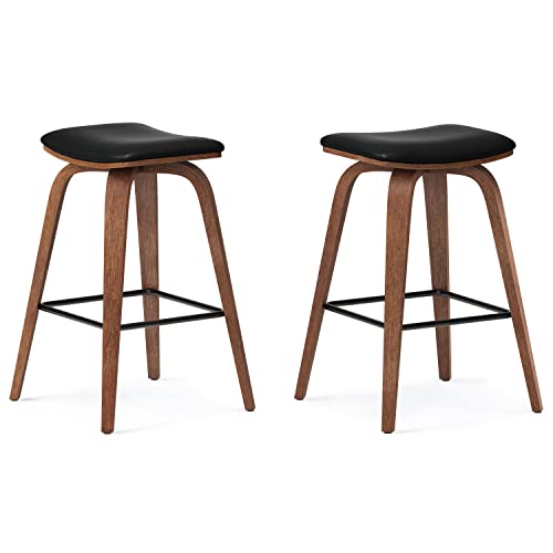 Taburetes de Bar Madera Marca Simpli Home