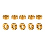 uxcell 10 Pcs Round Aluminum...