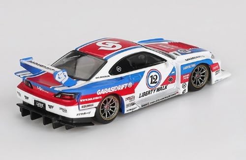 MINI GT MGT01022-BL 1/64 LB Super Silhouette S15 miniatura 2