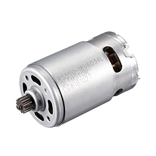 Moteur de rechange pour tournevis électrique DC 18V 20500RPM à pignon 12 dents
