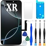 【Modèles compatibles】film de protection d'écran LCD de rechange compatible avec iPhone XR (A1984, A2105, A2106, A2108). Nous vous recommandons de confirmer votre modèle de téléphone avant l'achat (« Paramètres - Général - À propos de ce modèle de téléphone »).