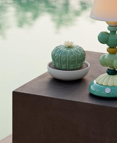 Difusor de porcelana LLADRÓ Astrophytum Cactus con aroma miniatura 4