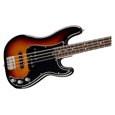 Fender American Performer Precision Bass, 3-Color Sunburst, Pau Ferro Fingerboard
