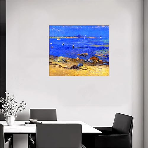 Tableau de salon William Glackens Sea 60x50cm décoration murale mer