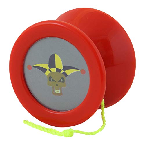 Yoyo King Jester Professional Responsive Ball Bearing Axle Trick Yoyo (Red)