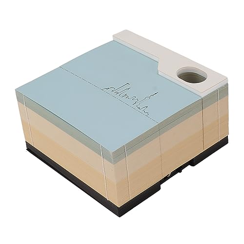 Notes de décoration quotidiennes HEEPDD en papier artisanal déchiré pour bureau