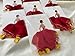 10 PCS – Personalized Handkerchief Wedding Favors with Custom Card – Handmade Guest Gifts for Wedding, Engagement, Bridal Shower, Baby Shower, Party Keepsake (Bulk Options: 10-20-30-50-100 pcs)