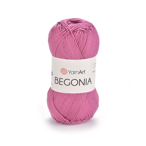 Image of Yarn Art Begonia yarn 100% Cotton, Pure Premium Soft Cotton Yarn, for Knitting Crochet and Amigurumi, Fine Sport:2 (0075)