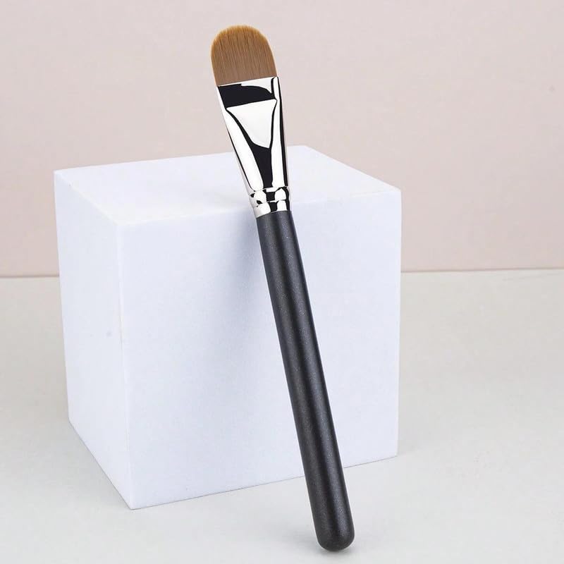 Flat Round Ultra-thin Concealer Makeup Brush Professional Contour Brush Foundation Concealer Comestic Tool