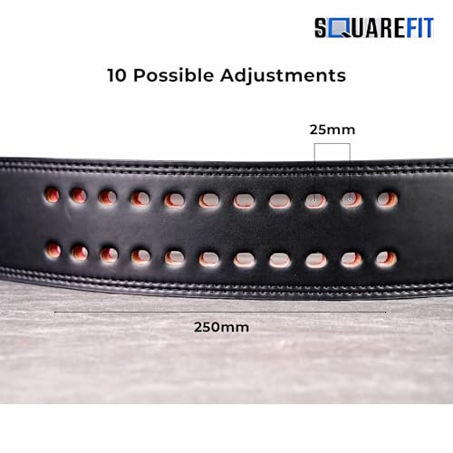 Image of Weight Lifting Lever Belt -Power Lifting Belt for Men & Women for Lower Back Support, Multipurpose Gym Workouts Deadlifts Squats Powerlifting - 4 Inch Wide (M)