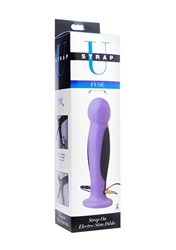 Strap U Fuse Strap On Electro Stim Harness Dildo, 1 Count
