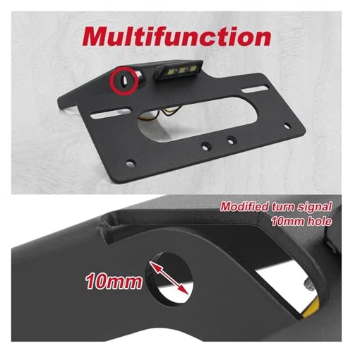 Support de plaque pour Ducati Hypermotard 698 Mono 2024 - 5