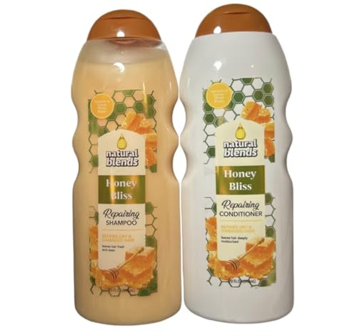 Honey Bliss Repairing Shampoo and Conditioner, 2 Pack, 20 fl oz Each image 3