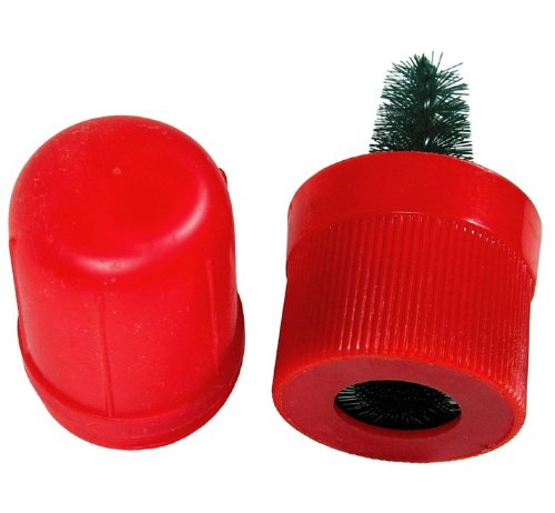 Battery Terminal Cleaner Tool – Plastic Brush For Car Battery Posts & Terminals (Red, By Wanray)