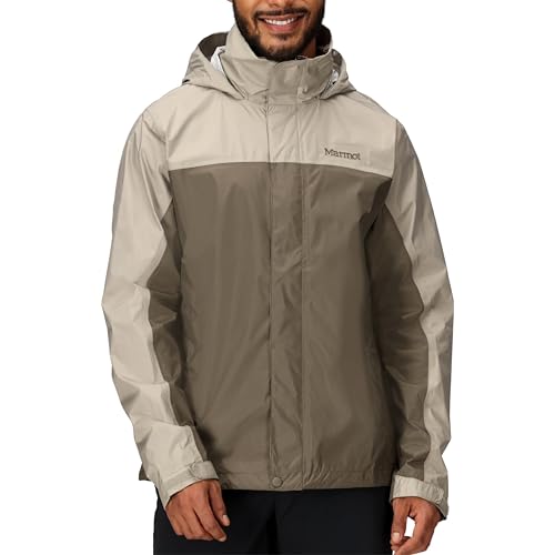 Image of MARMOT Men's Precip Eco Waterproof Rain Jacket - 100% Recycled, Breathable, Lightweight, Packable Raincoat