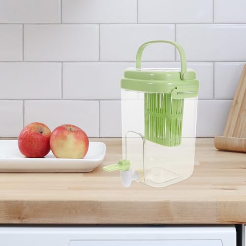 Dispensador de agua de 2l para nevera con grifo práctico 5