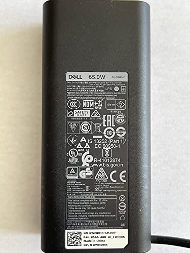 image for Dell Laptop Charger 65W Watt USB Type C AC Power Adapter LA65NM190/HA6