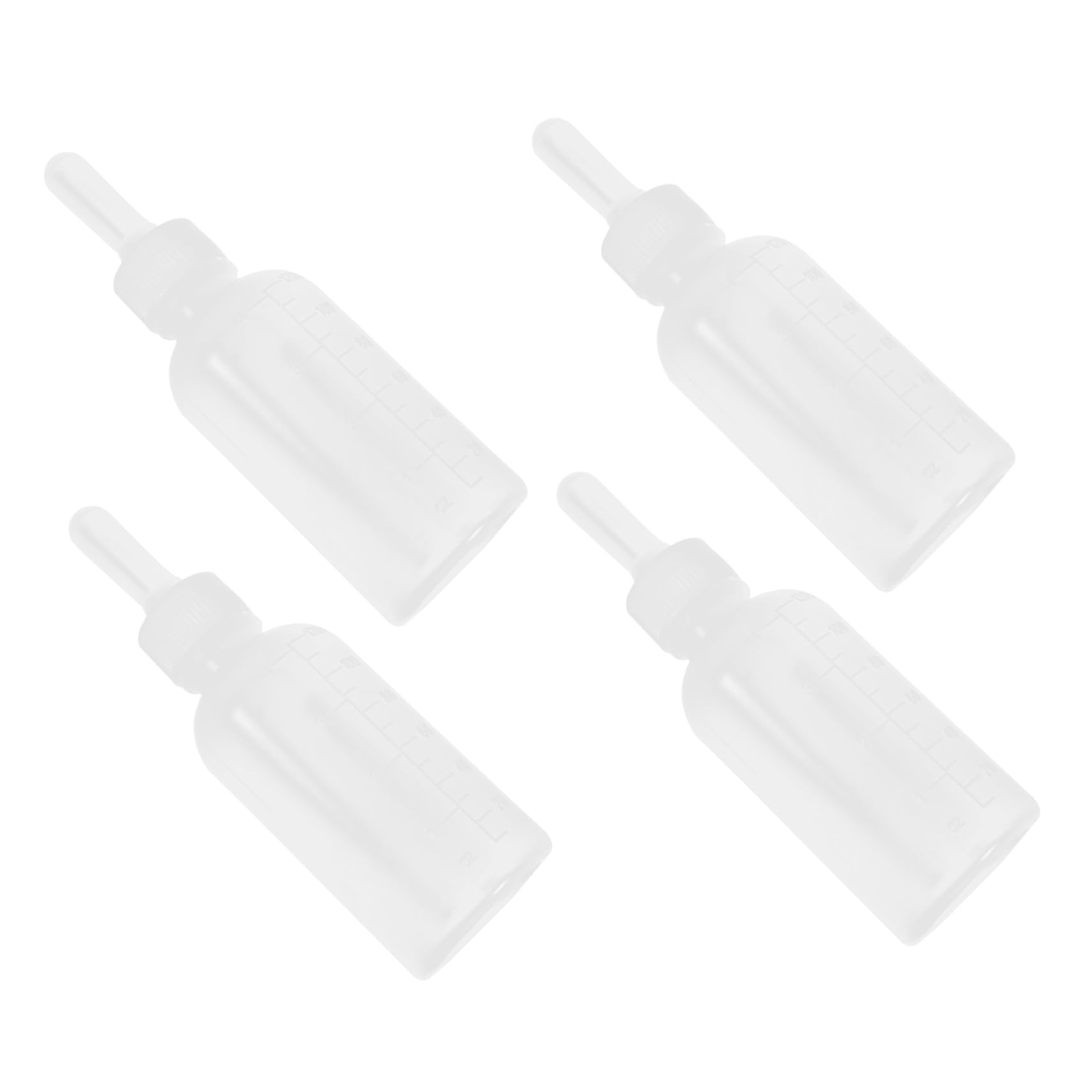 Hemoton Newborn Puppy Bottles Nursing Reusable Silicone Feeding Bottle for Kittens Pet Nurser