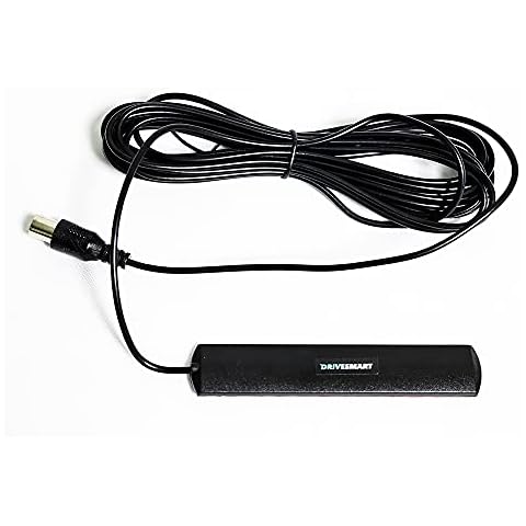 DriveSmart FM/AM Car Radio Aerial Antenna Hidden Patch Glass Mount Windscreen Dashboard TV AV IEC Coax Cover