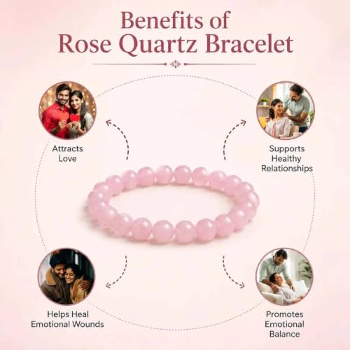 Image of Beaded Bracelet for Men & Women | Stretchable Handmade Prayer Meditation Yoga Wrist Bracelet | Stylish Everyday Wear | Free Size