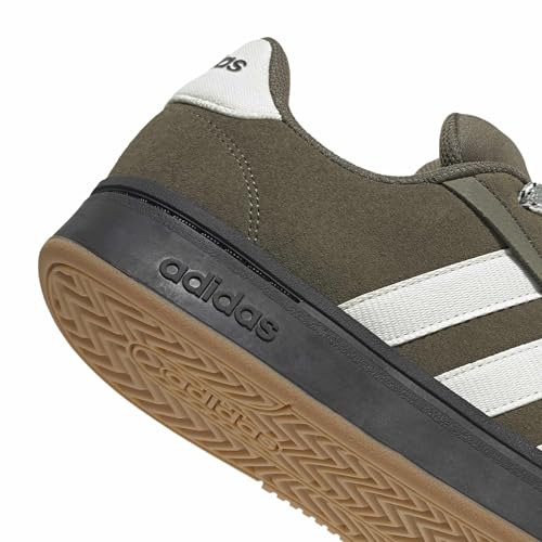 adidas Herren Grand Court Alpha 00S Shoes, Olive strata/Off White/core Black, 43 1/3 EU – Ansicht 4
