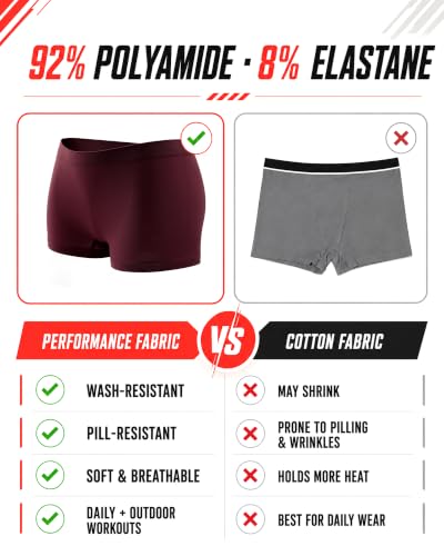 Image of Womens Boyshorts Underwear Seamless Boxer Briefs Full Coverage Soft Stretch Boxer Shorts For Women 4 Pack