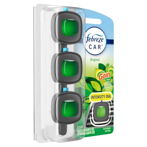 Febreze Car Air Freshener, Odor-Fighting Automotive Vent Clip - Image 11