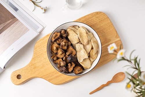 Vigorous Mountains Mushroom Chips Veggie Snacks, Dried Shiitake And King Oyster Good Salted Crisp Mix thumb #4