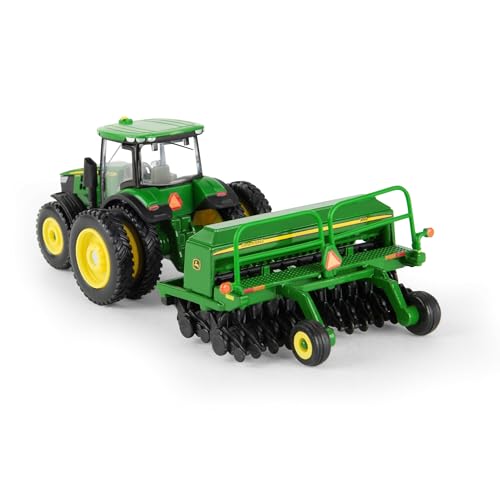 image for ERTL John Deere 7215R Tractor with 1590 Grain Drill Replica - 1:64 Sca