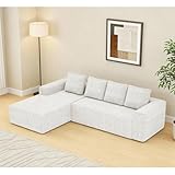 Aucun assemblage requis : libérez-vous des problèmes d'assemblage de meubles traditionnels avec ce canapé cloud modulaire. Déballez facilement chaque composant et tamponnez doucement chaque section pour améliorer sa flottabilité et sa souplesse et lui redonner sa forme pittoresque. Le rajeunissement complet peut prendre jusqu'à environ 72 heures. Profitez de la légèreté et du plaisir sans montage