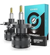 LED лампа KOYOSO H4 360° 16000LM для автомобіля 12V 6500K біла