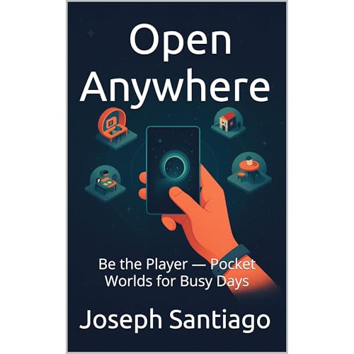 Open Anywhere Audiolibro Por Joseph Santiago arte de portada