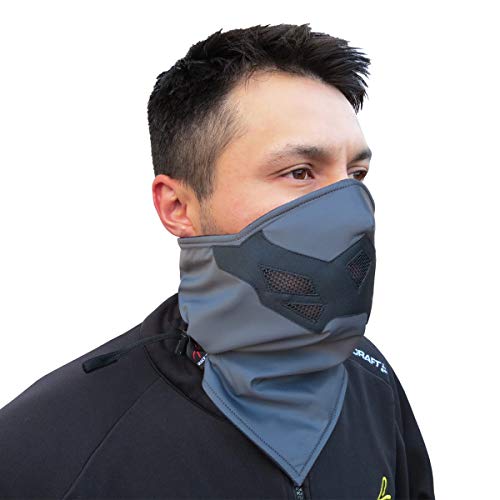 Grace Folly Half Face Mask for Cold Winter Weather. Use This Half Balaclava for Snowboarding, Ski, Motorcycle. (Many Colors), Gray, One size