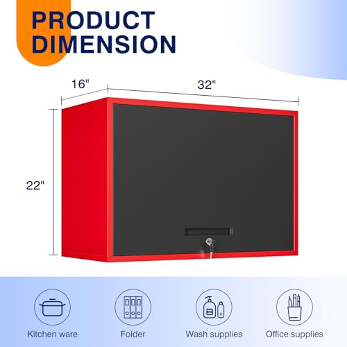 Heavy Duty Garage Storage Cabinet Metal