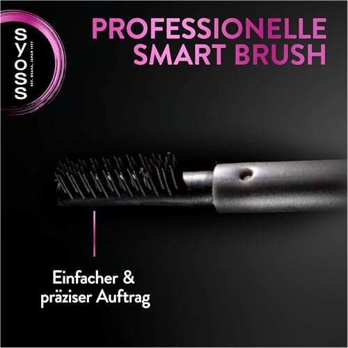 Syoss Augenbrauen Kit Augenbrauenfarbe 5-1 Hellbraun Stufe 3 (17 ml), Augenbrauen färben für einen natürlichen Look und ein langanhaltendes Ergebnis