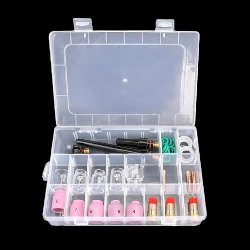 Namvo 31 PCS Tig Welding Accessories Tig Torch Kit for WP-17/18/26 Wig Welding Torch - Image 2