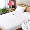 Heated Mattress Pad California King Quilted Zone Heating Electric Bed Warmer Comfort Heat Mattress Pad Cover Dual Controller(10 Heat Setting | 1-12 Hours Auto Shut Off | with 8-21 Inch Deep Pocket)
