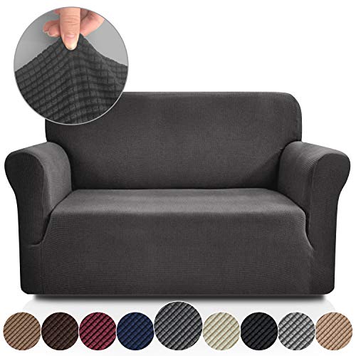 Rose Home Fashion RHF Jacquard-Stretch Loveseat Slipcover Slipcovers for Couches and Loveseats, Loveseat
