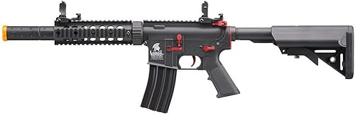 Miniatura 3 de Lancer Tactical Gen 2 M4 SD AEG Airsoft polímero de nailon con batería y cargador (alto fpsfps bajos)