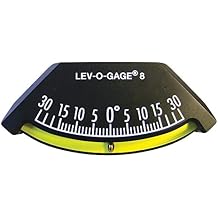 Sun Company Lev-o-gage 8 - Heel Angle Clinometer | High-Resolution Clinometer for Modern Boats | Mounts on Bulkhead
