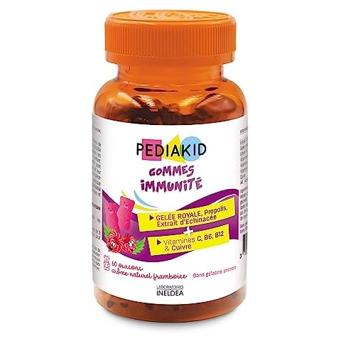 PEDIAKID Gommes Immunité Framboise Cover